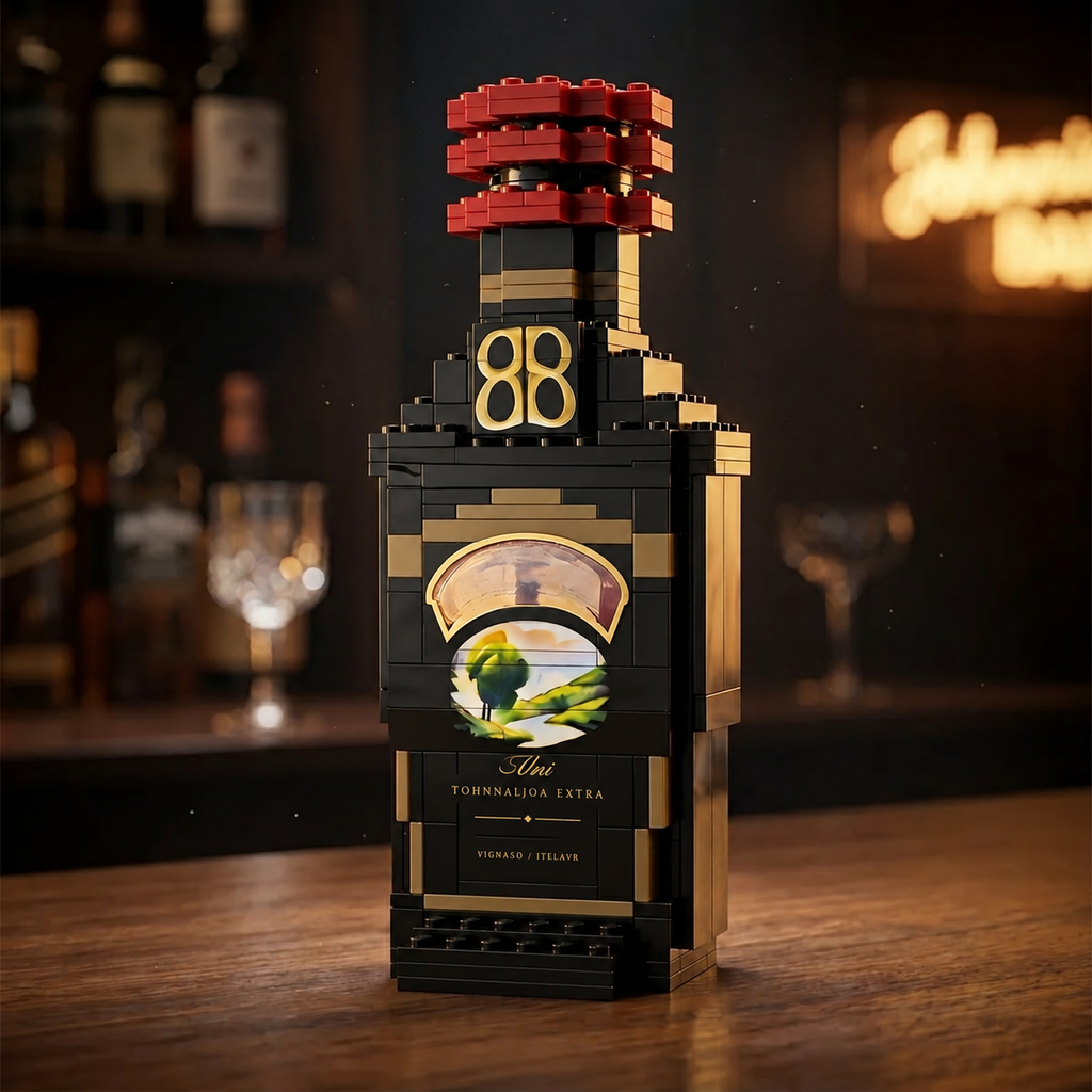 Irish Cream Brick Bottle