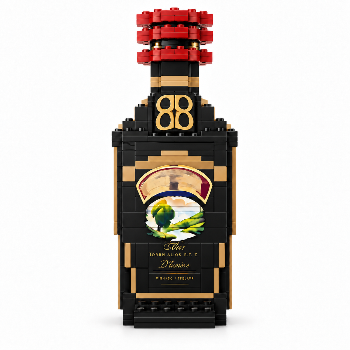 Irish Cream Brick Bottle