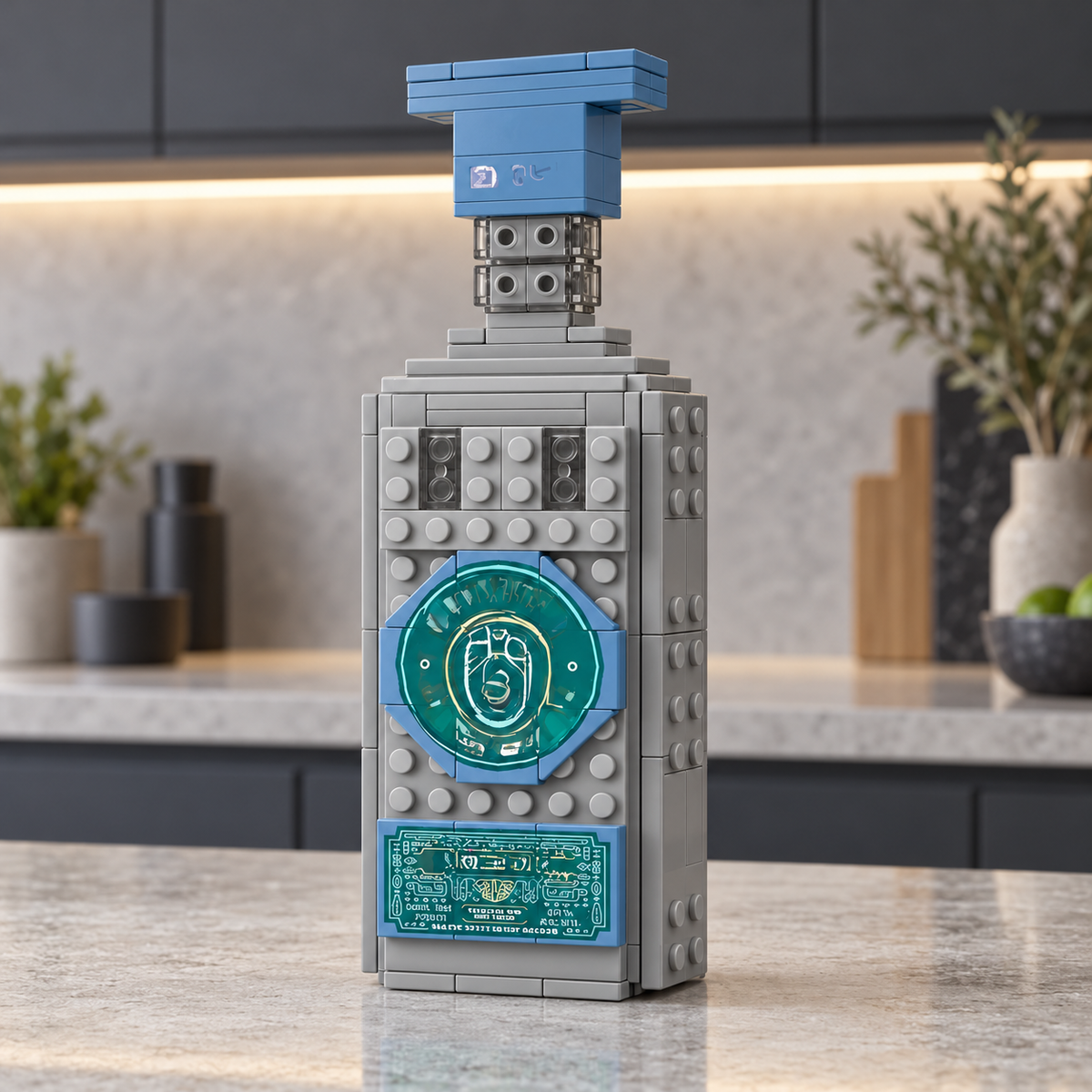 Olmec Brick Bottle
