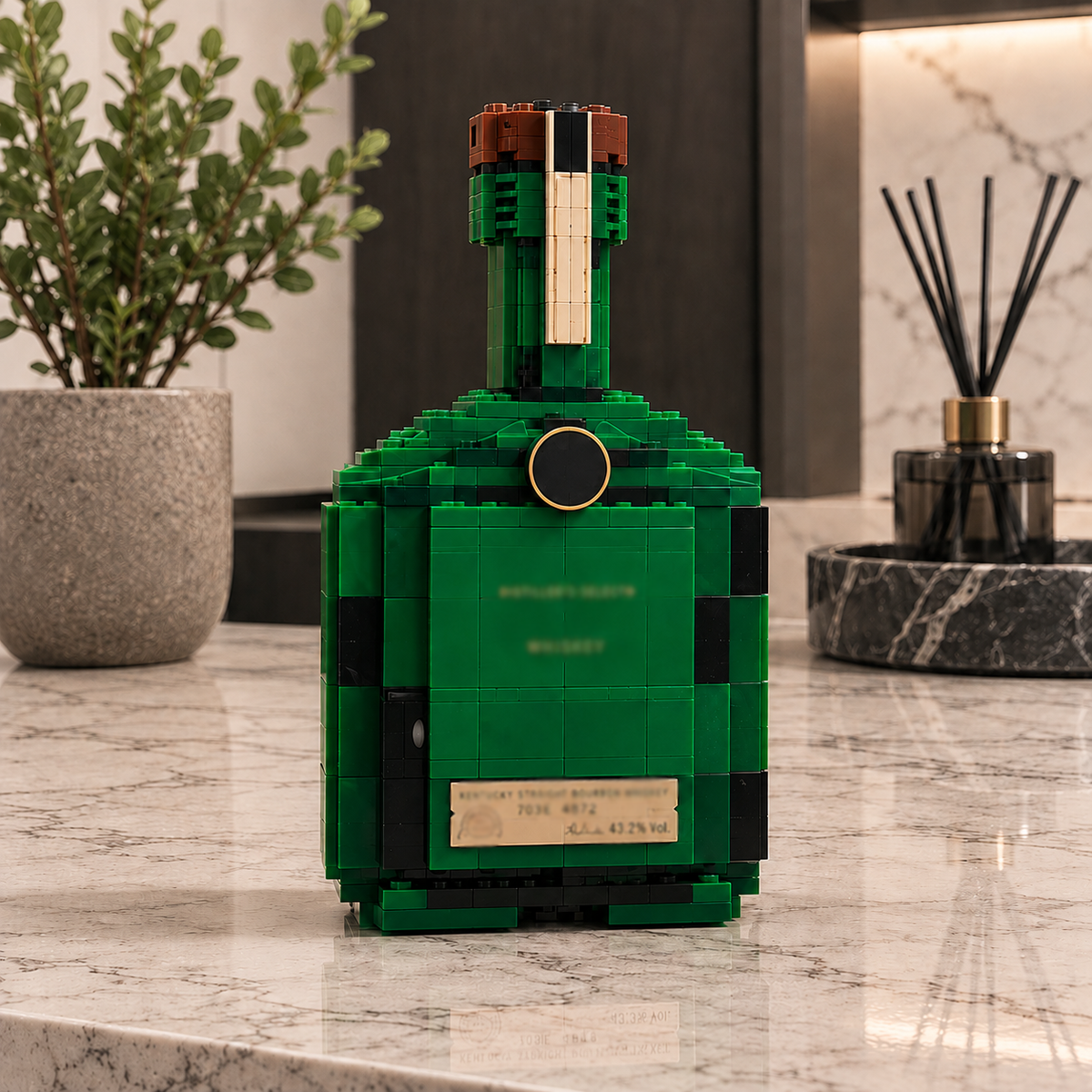 Wood Reserve Brick Bottle